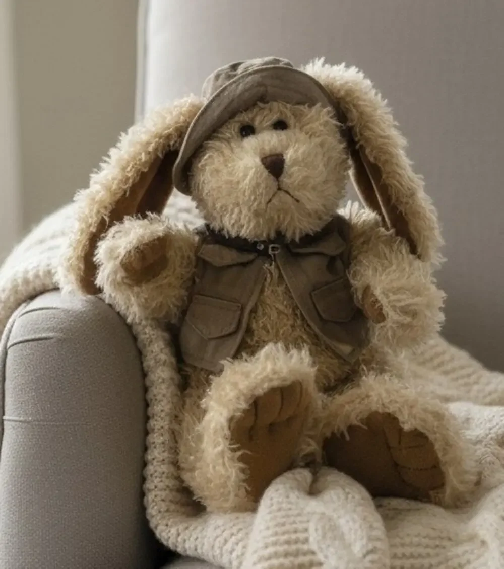 Wonder Treats Safari Bunny Rabbit Plush 15